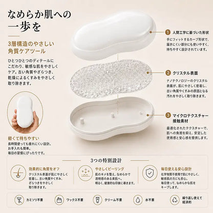 痛みのないクリスタルヘアリムーバー