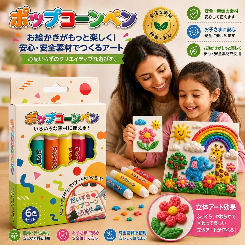 🔥 本日20%OFF丨Topacme® 3D立体アートペン – 描いた絵が立体アートに変わる！