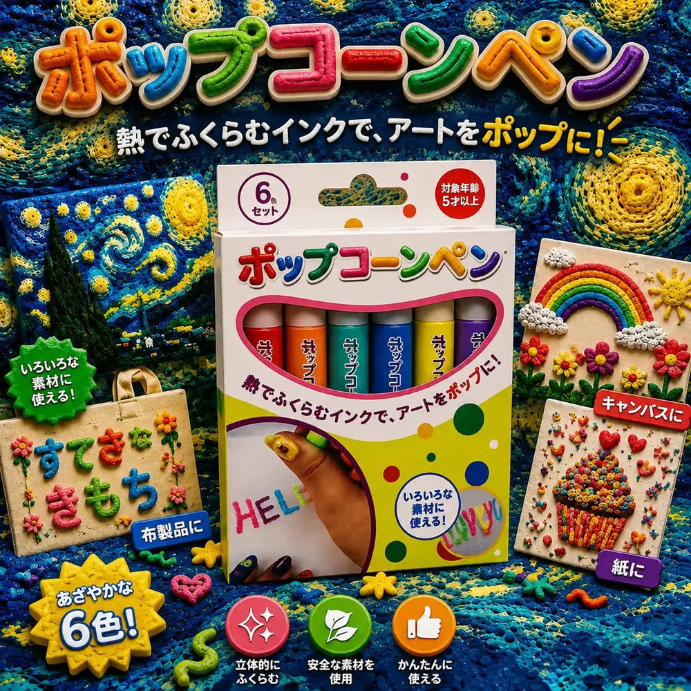 🔥 本日20%OFF丨Topacme® 3D立体アートペン – 描いた絵が立体アートに変わる！