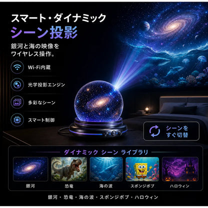 🌌🔮Topacme® ナイトライト プロジェクター