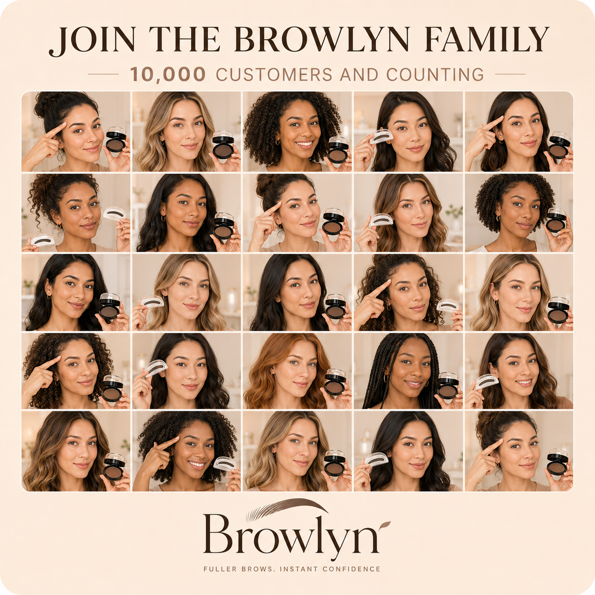 BROWLYN™ 5秒で整う眉スタンプキット 7
