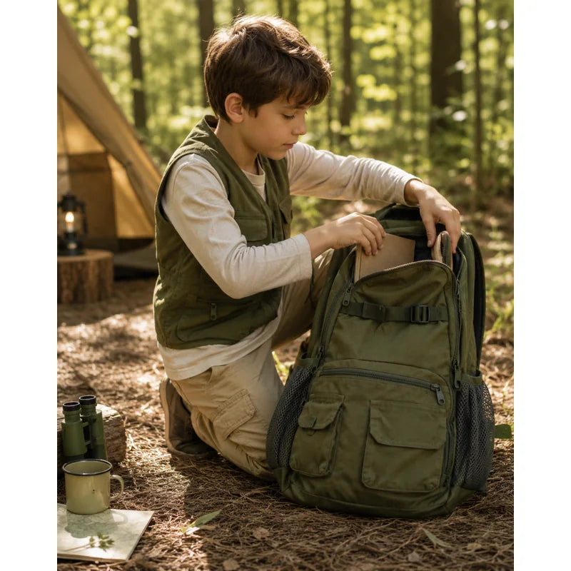 Roviqel Junior Adventure Backpack outdoor lifestyle image
