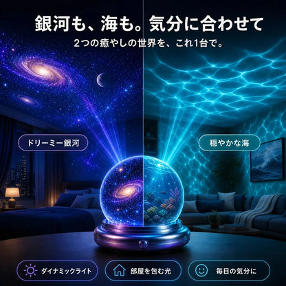 🌌🔮Topacme® ナイトライト プロジェクター
